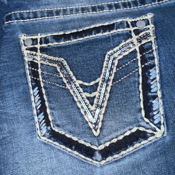 👖|•VIGOSS•| Slim Boot Jeans Size 18 Short L28👖 - Picture 2 of 6